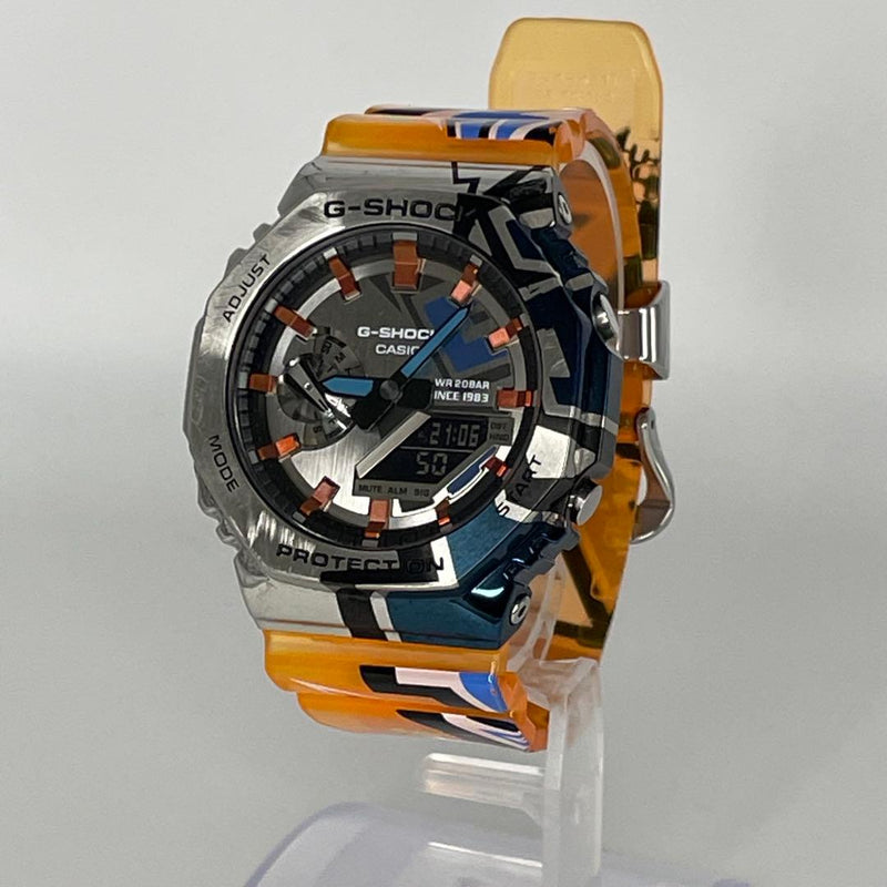 CASIO G-SHOCK GM-2100SS-1AJR Street Spirit Quartz Analog-Digital Orange Rubber