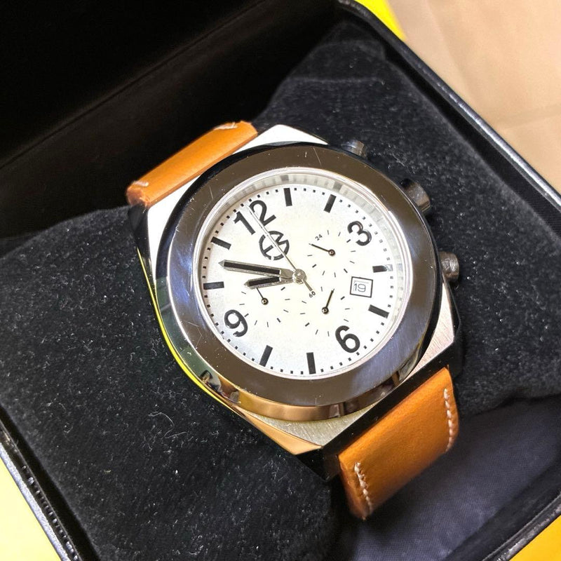 GSX PRODUCE FREEMAN TIME MACHINE Quartz Chronograph Metal Case Band Watch