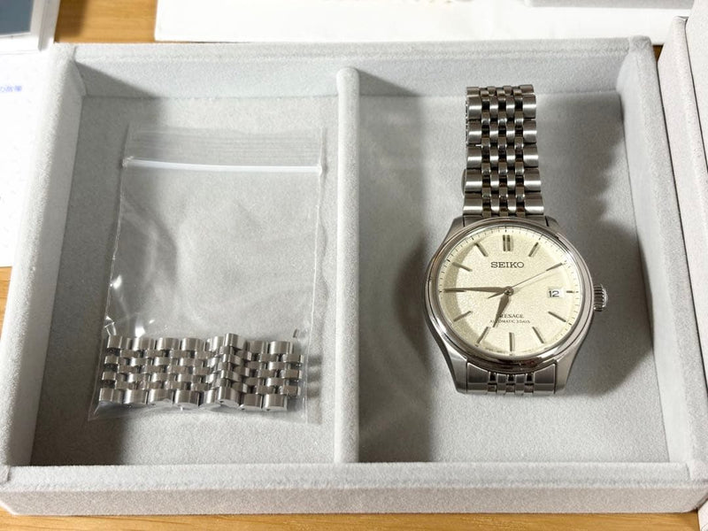 Seiko Presage SARX121 SPB463 Automatic Mechanical Watch Box Papers Bracelet
