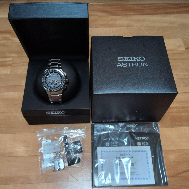 Seiko Astron SBXB123 Titanium Shohei Ohtani Model Watch Box Papers Links