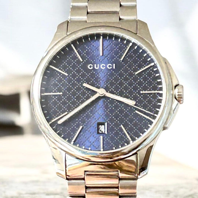 GUCCI G-Timeless 126.3 YA126316 Quartz Watch 40mm Case 19cm Wrist Extra Link