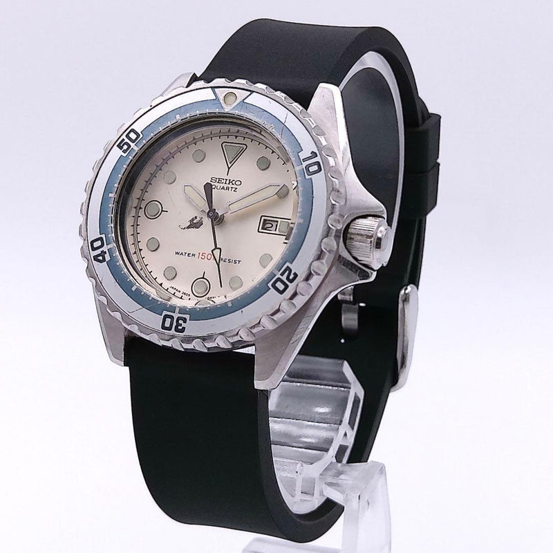 SEIKO 2625-0170 Divers Watch 150m Water Resistant Quartz Movement New Battery