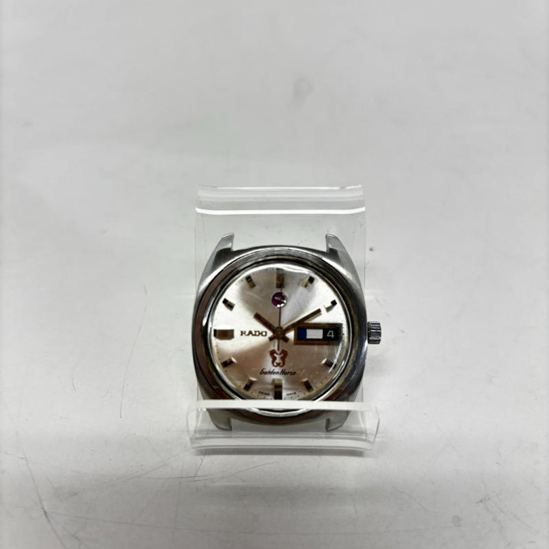 RADO NEW GOLDEN HORSE 11816 Automatic Mechanical Mens Watch 35mm Silver Day/Date