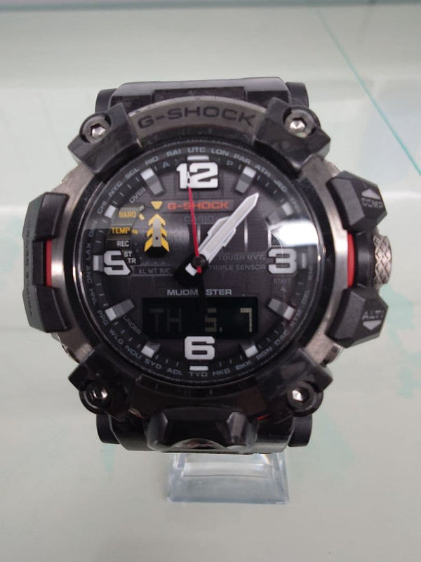 CASIO G-SHOCK GWG-2000-1A3JF Mudmaster Solar Black Triple Sensor Mud Resist