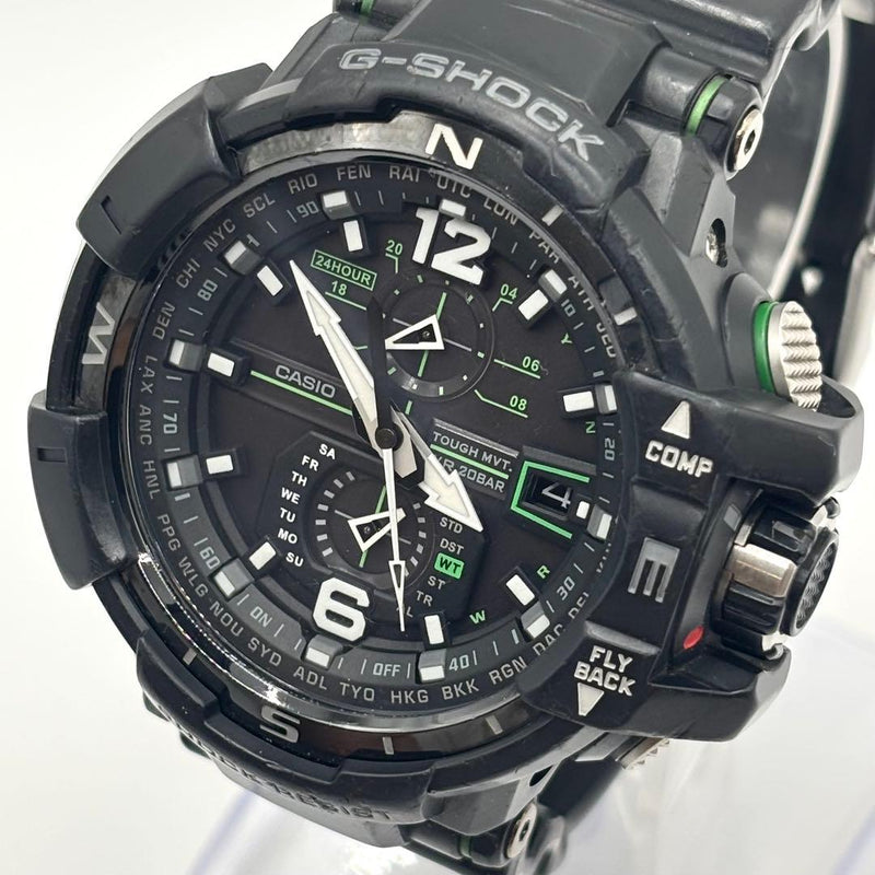 Casio G-Shock GW-A1100 Sky Cockpit Multi Band 6 Solar Atomic 55mm Sapphire Watch