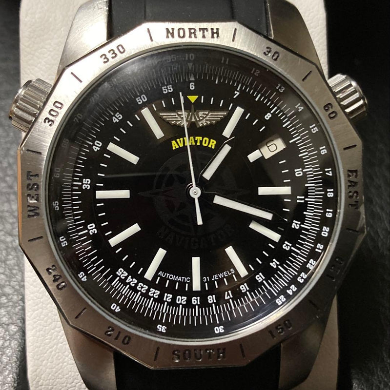 Vostok Europe Anchar K-162 Automatic 31J Cal.2416 Diver Watch 300M Date Inner