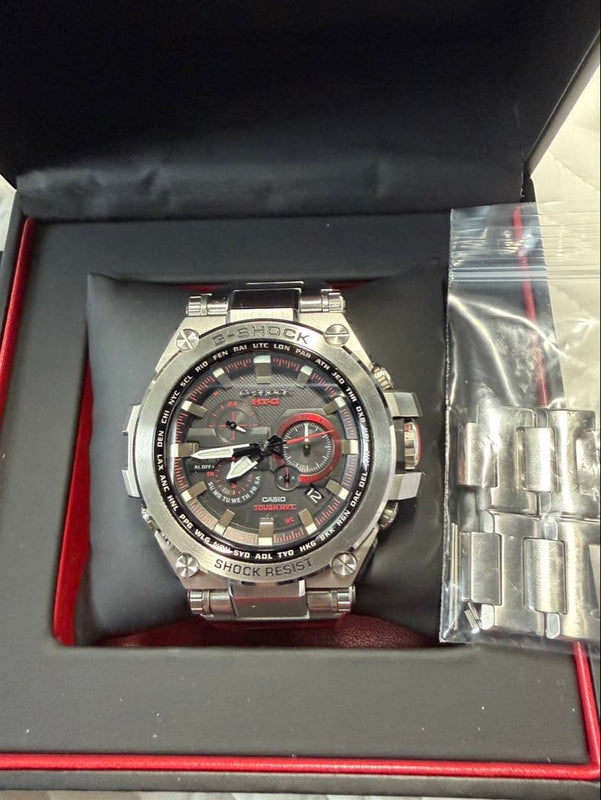 Casio G-Shock MTG-S1000D Watch Solar Radio Wave 53.5mm 20ATM Stainless Steel