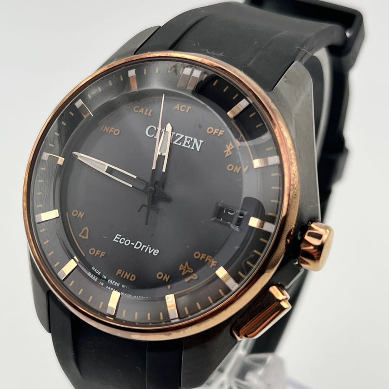 CITIZEN BZ4006-01E Eco-Drive Solar Bluetooth Radio-Controlled Titanium Watch 10