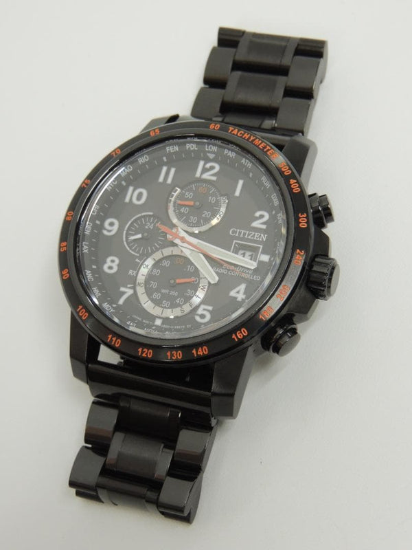 AT8125-05E H800 Eco-Drive Radio-Controlled Solar Date Chronograph Mens