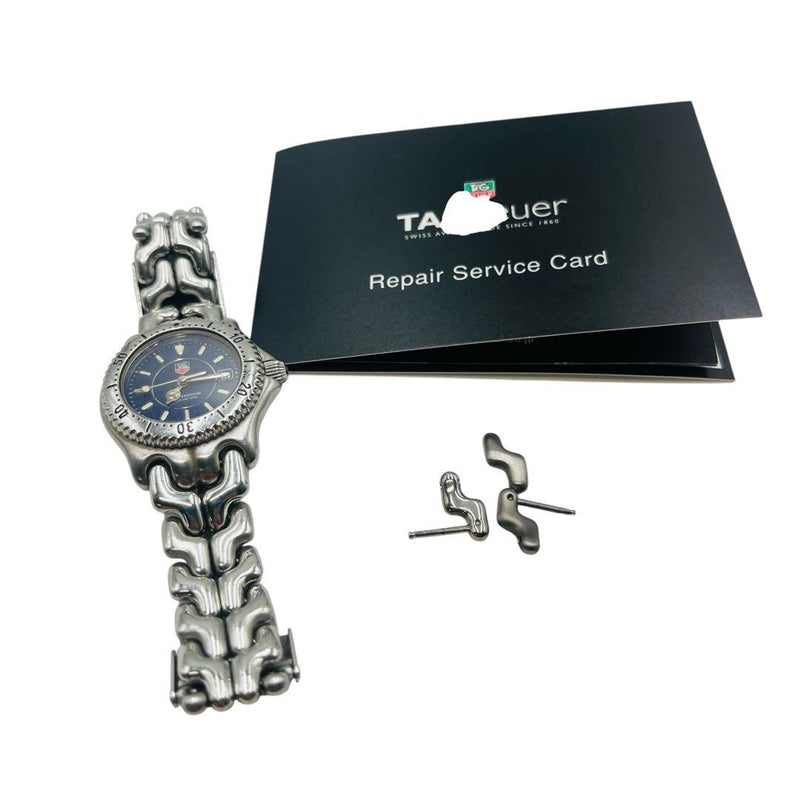 TAGHeuer Cell Series Professional WG131A Watch Quartz 38mm 200m Stainless Steel