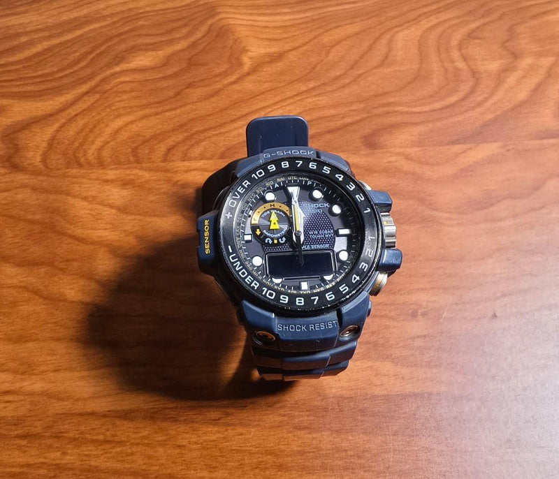 CASIO G-SHOCK GULFMASTER GWN-1000NV-2AJF Solar Powered Radio Controlled Navy