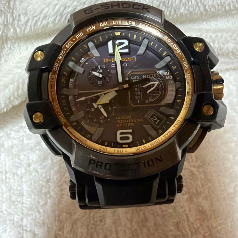 CASIO G-SHOCK GRAVITYMASTER GPW-1000-4AJF GPS Radio Analog Black Men Watch
