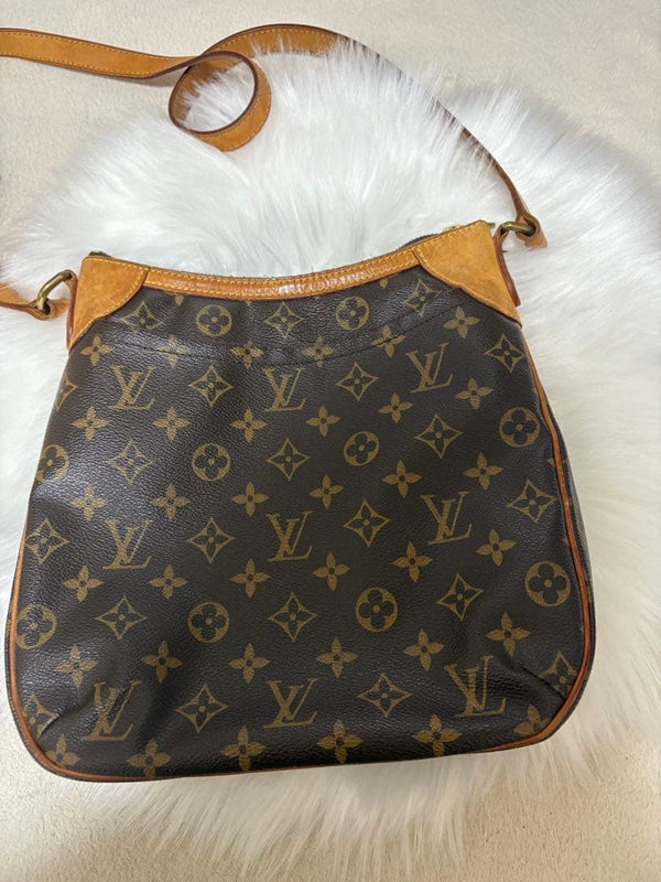 Louis Vuitton Odeon PM Monogram M56390 Crossbody Bag 2009 Spain Broken Zipper