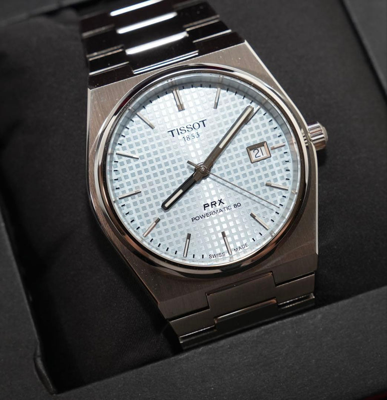 Tissot PRX Powermatic 80 Automatic 40mm 100m WR Integrated Bracelet Watch