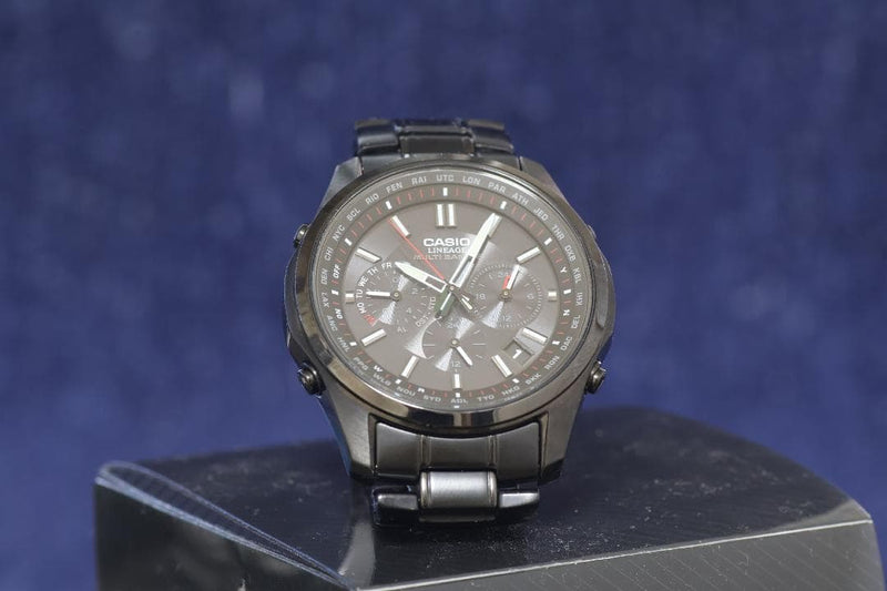 CASIO LINEAGE LIW-M610DB-1AJF Solar Radio Controlled Multiband 6 Black Mens