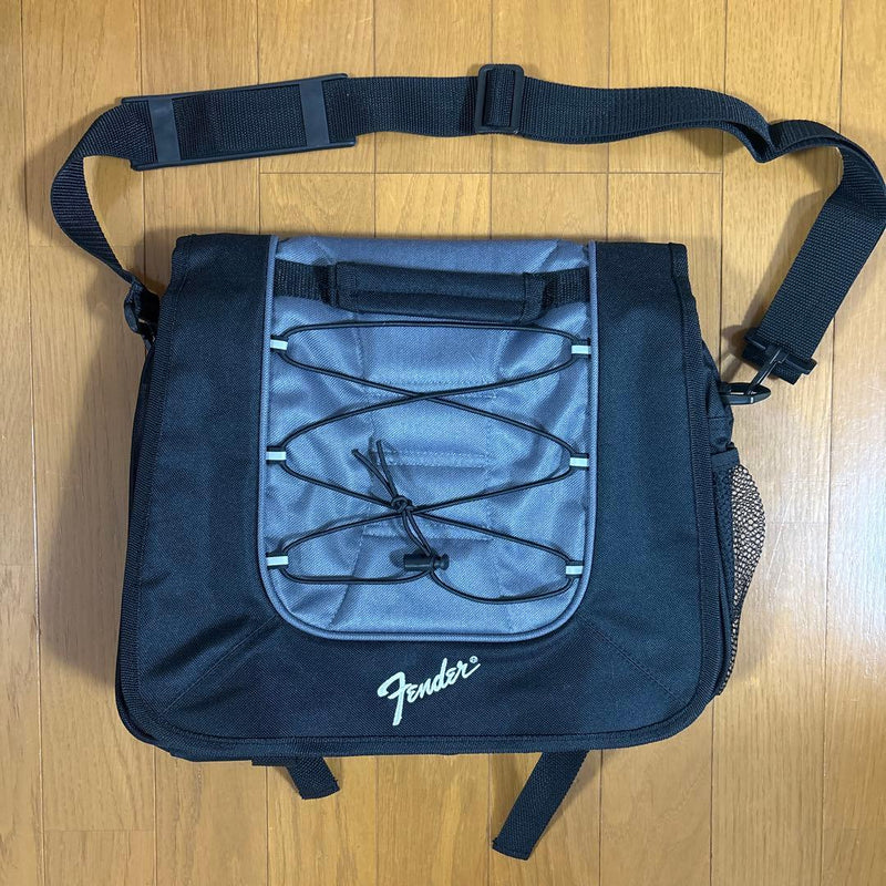 Fender Shoulder Bag 950-6059 Black Gray 11cm Depth Horizontal Adjustable Strap