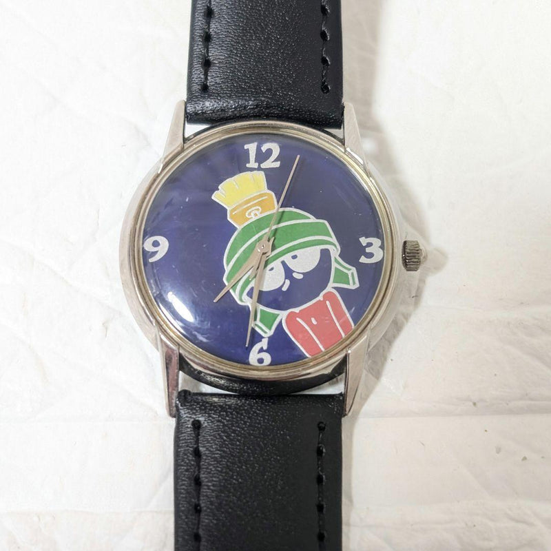 Warner Bros Looney Tunes Marvin The Martian Fossil 1994 Mood Changing Dial Watch