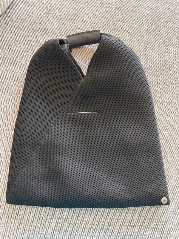 Maison Margiela MM6 Tote Bag Mesh Black Medium 19.3 inch x 21.3 inch