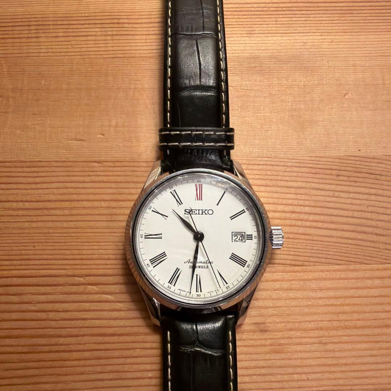 SEIKO SARX011 Presage Automatic Watch 6R15C SS Enamel Dial 10 Bar Ltd 500