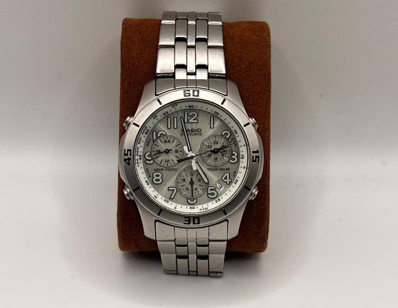 CASIO OVERLAND OVW-600 Wave Ceptor Tough Solar Chronograph 10 BAR Bracelet Watch