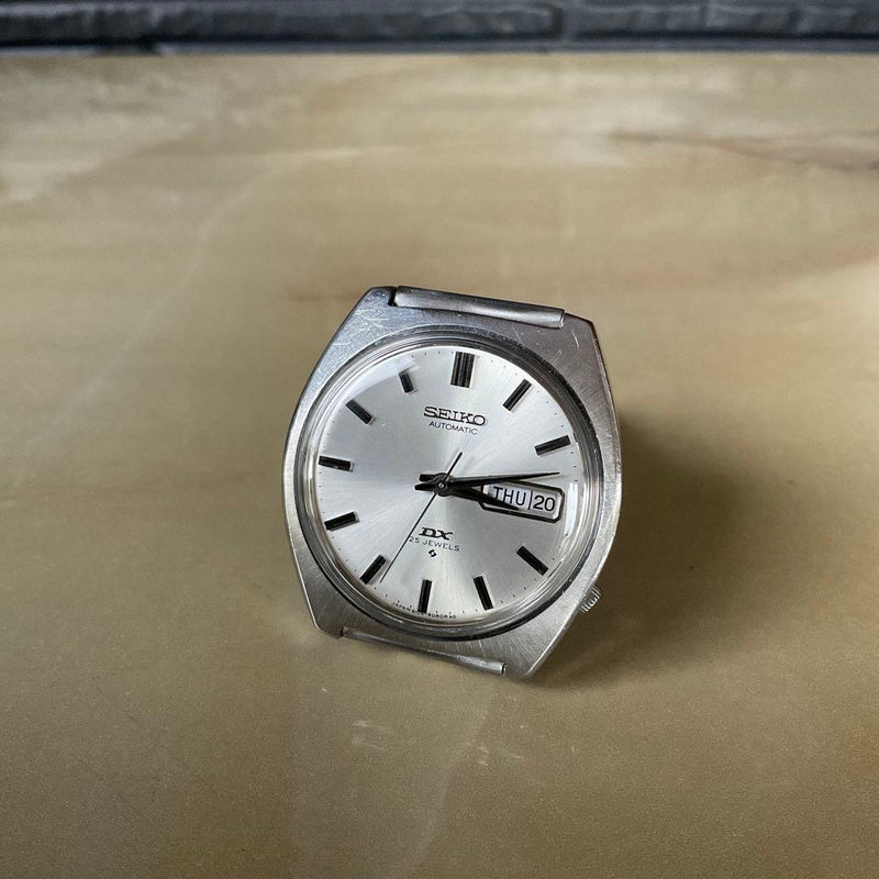 SEIKO 5 DX 6106-8131 Mens Automatic Movement 25 Jewels 37mm Silver Dial Day