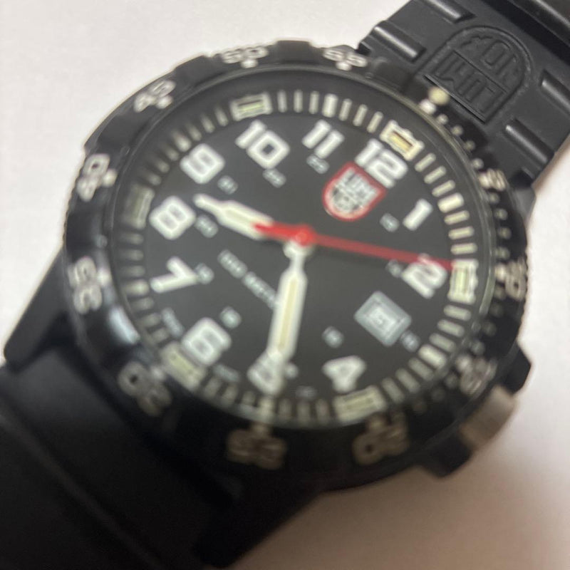 Luminox Leatherback Sea Turtle 0320-1GBq H-3 LX Watch 100M Water Resistant