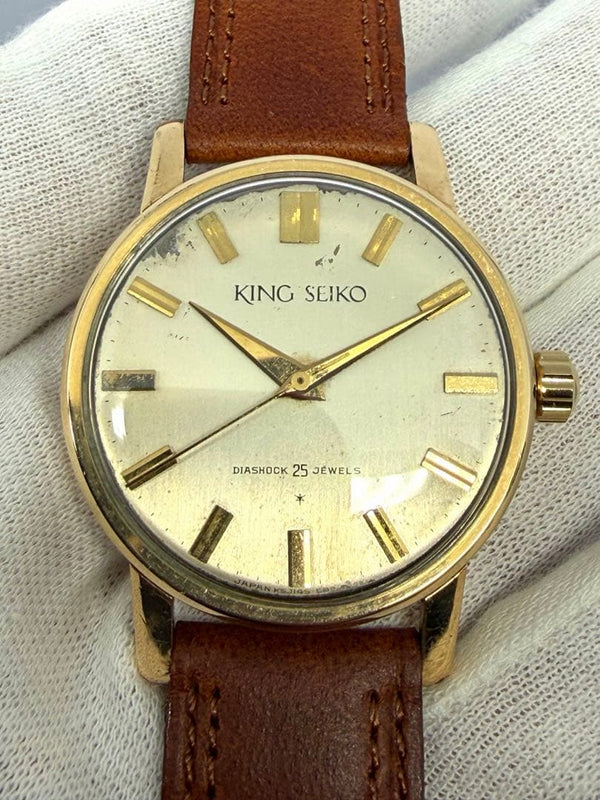 KING SEIKO 15035KS 1st Gen 1963 Manual Wind 25 Jewel Overhauled Shield