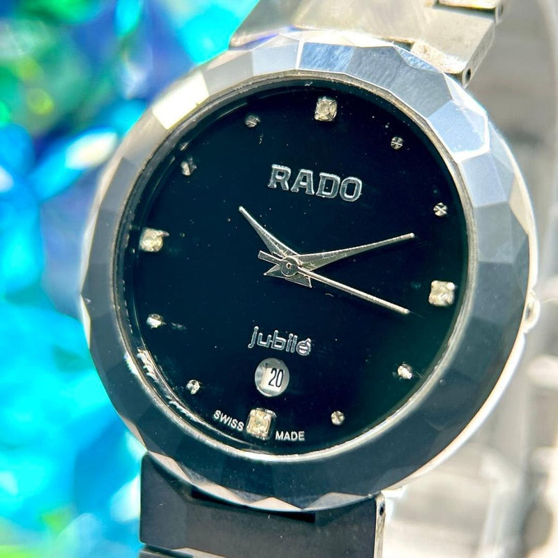 RADO Diastar Jubilee 530.10 Quartz Stainless Steel 33mm Date Unisex Watch