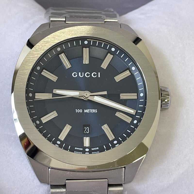 Gucci GG2570 YA142303 Watch Quartz 41mm Stainless Steel Bracelet 10 ATM