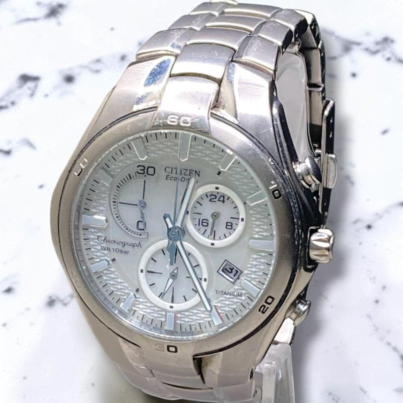 CITIZEN Alterna H570-S030757 Death Note Eco-Drive Titanium 40mm Clear White