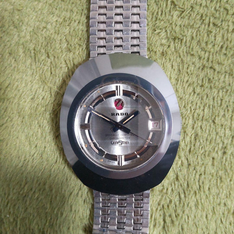 RADO DIASTAR Automatic Chronometer Hardmetal Case 9-Facet Sapphire Cut Glass