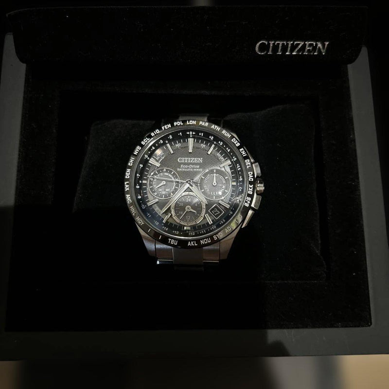 CITIZEN ATTESA Eco-Drive GPS Satellite F900 Super Titanium Black CC9015-54E
