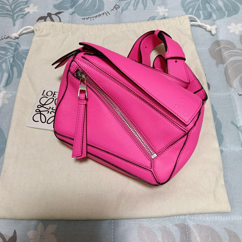 LOEWE Puzzle Mini Classic Calf Leather Bumbag 12cm H 18cm W 8cm D 108cm Strap