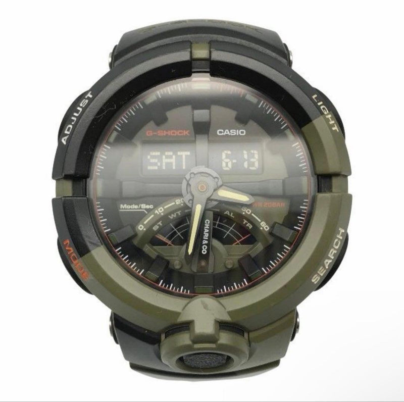 Casio G-Shock GA-500K-3AJR Quartz Watch 48.9mm Resin Olive Green Black 20ATM