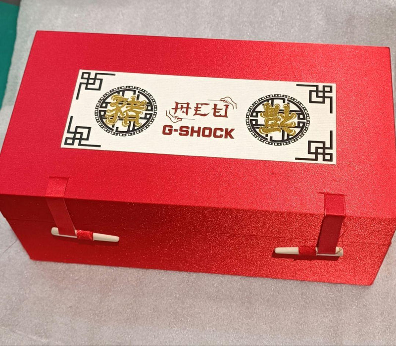 G-SHOCK DW-5600 Watch China Exclusive BE@RBRICK Zodiac Speed Red With Box