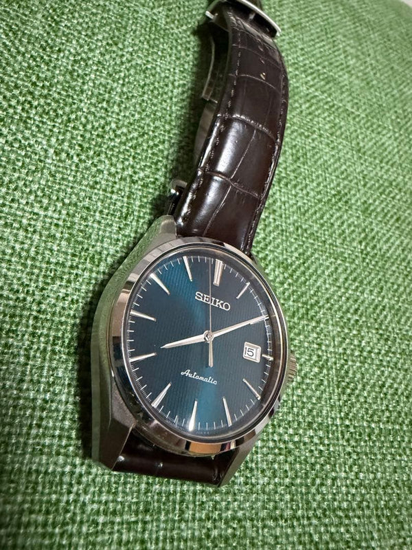 SEIKO PRESAGE SARX047 Automatic 6R15D Dark Blue Sapphire See-Through Brown