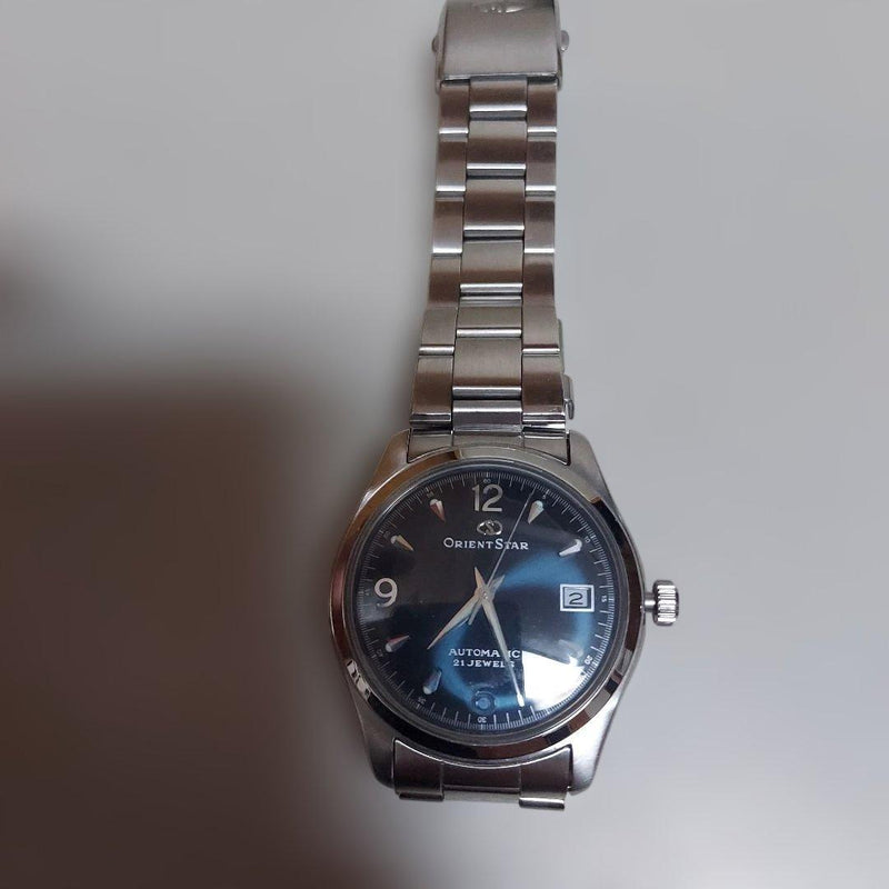 Orient Star WZ0011DV Automatic 38mm Stainless Steel Navy Dial Bracelet Watch