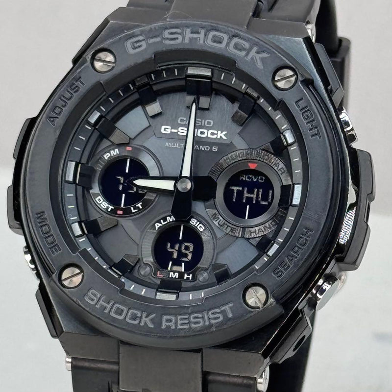 G-SHOCK GST-W100G-1BJF G-STEEL Solar Radio Multiband 6 Ana-Digi Black 200M Watch