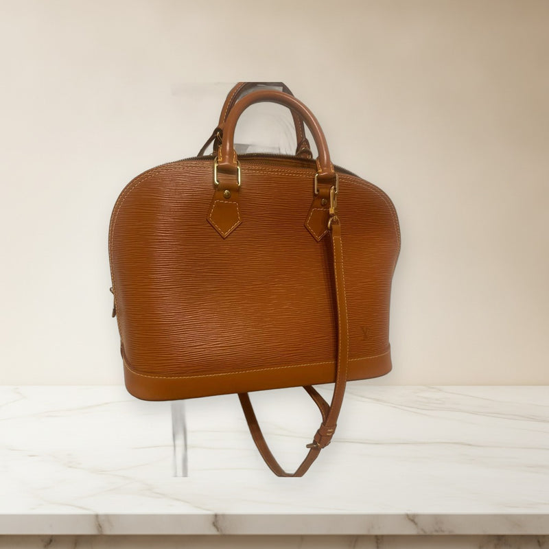 Louis Vuitton Alma M54148 MI0977 Handbag Epi Leather Jipangu Gold