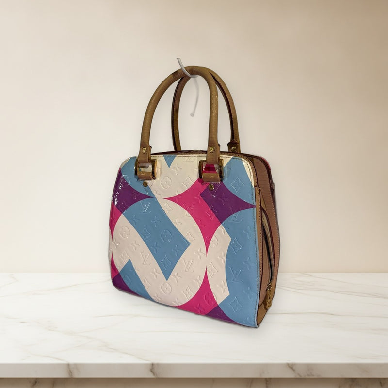 Handbag Shoulder Bag Purse Tote Leatherette Travel