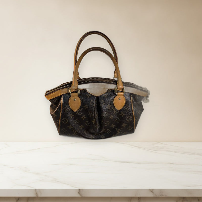 Louis Vuitton Monogram Tivoli Pm M40143 Handbag Coated Canvas