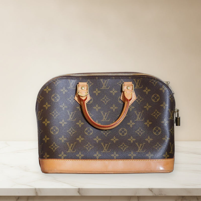 Louis Vuitton Handbag Tote Shoulder Bag Leather