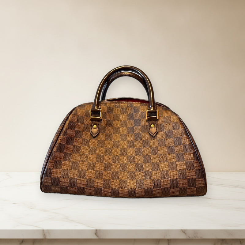 Louis Vuitton Monogram Handbag Shoulder Bag Leather