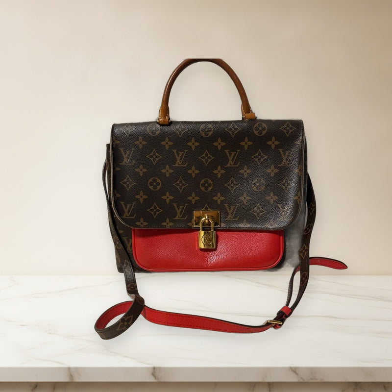 Louis Vuitton Vaugirard Monogram Canvas Crossbody Shoulder Bag