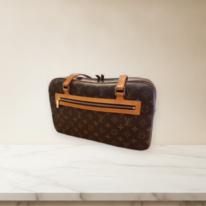 Louis Vuitton Monogram Cite Gm FL1002 Shoulder Bag Pvc Leather Brown