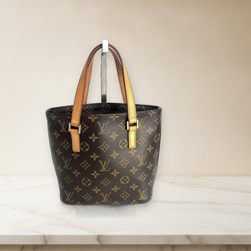 Louis Vuitton Monogram Vavin Pm SR0092 Shoulder Bag Brown Leather