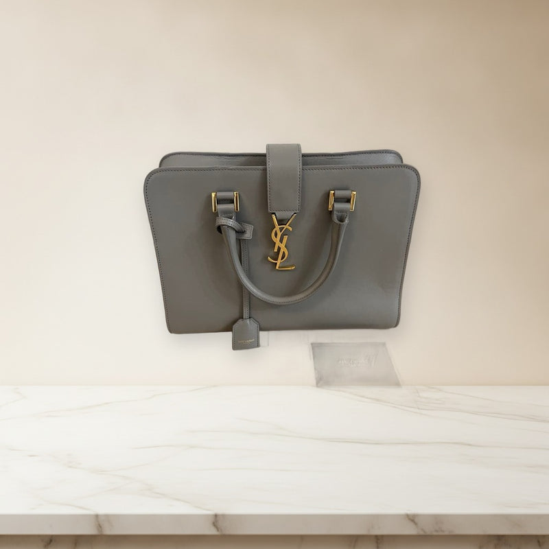Saint Laurent Cabas Handbag Shoulder Bag Leather