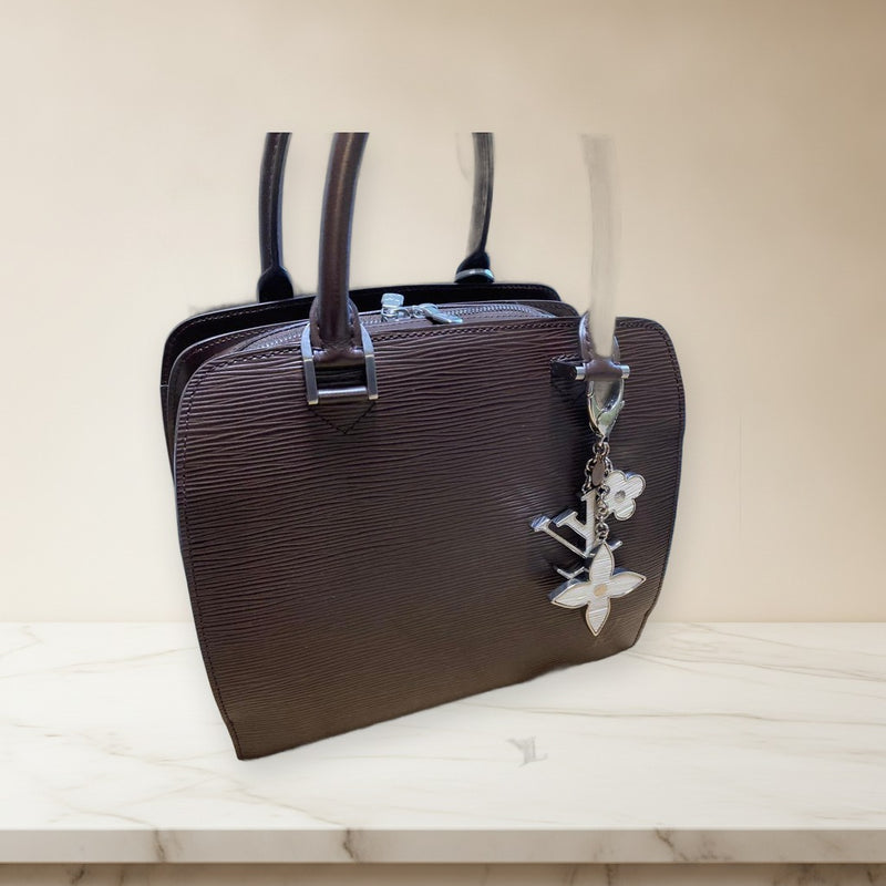 Louis Vuitton Pont Neuf M5205D Handbag Epi Leather Moka MI0042