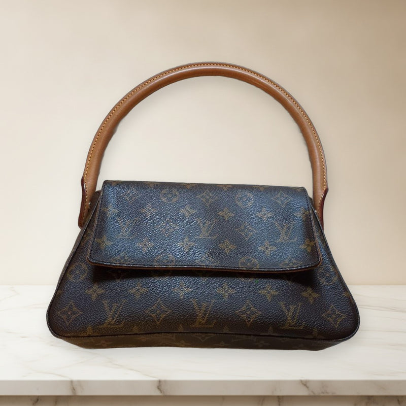 Louis Vuitton Mini Looping Monogram Handbag Shoulder Bag