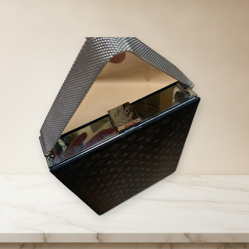 Louis Vuitton Handbag Shoulder Bag Black Leather